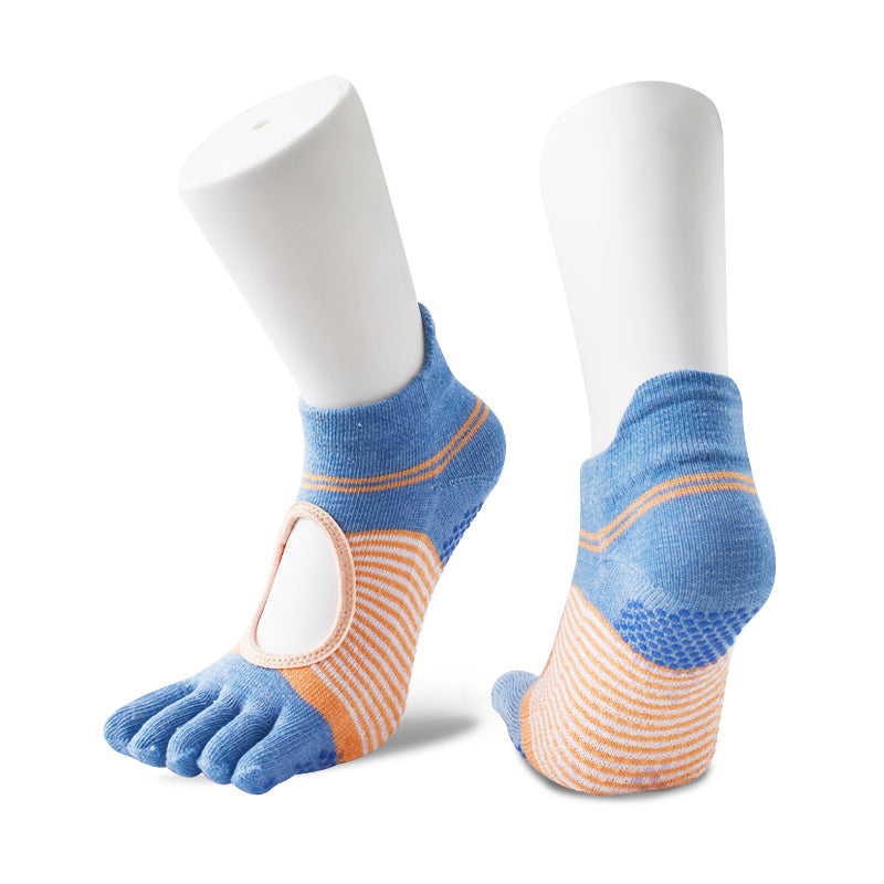 Power Yoga Socks Shoes with Grip & Pilate Ring Combo Pack(US - Inspire  Uplift
