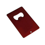 Custom credit bottle opener