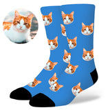 Custom Cat Socks by EverLighten