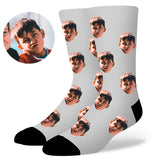 Custom Face Socks by EverLighten