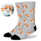 Custom Cat Socks by EverLighten