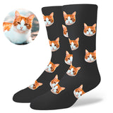 Custom Cat Socks by EverLighten