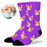 Custom Cat Socks by EverLighten