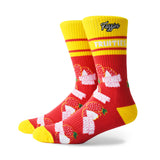 custom embroidery socks by Everlighten