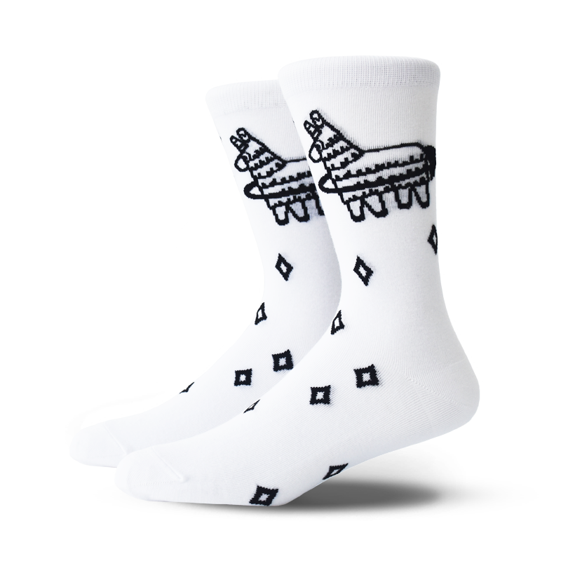 custom casual knit socks by Everlighten