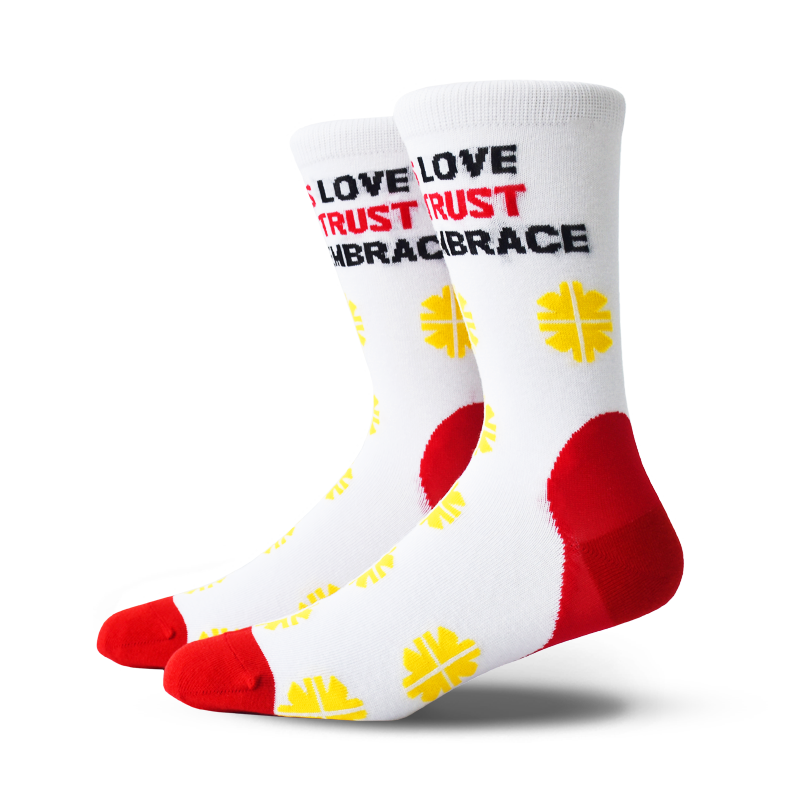 custom casual knit socks by Everlighten