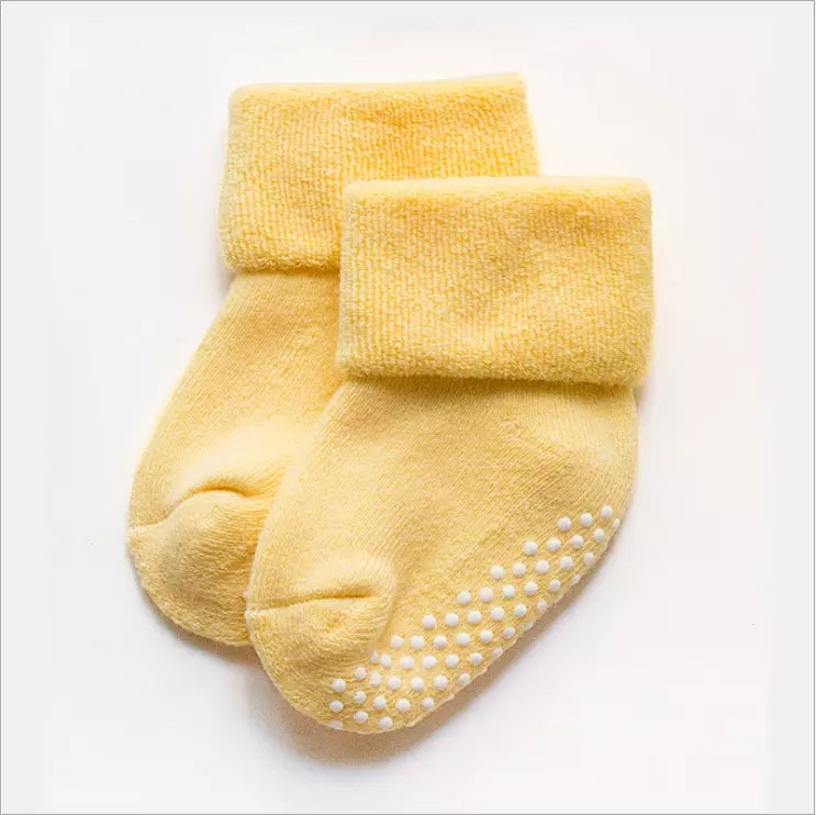 Yellow baby clearance socks