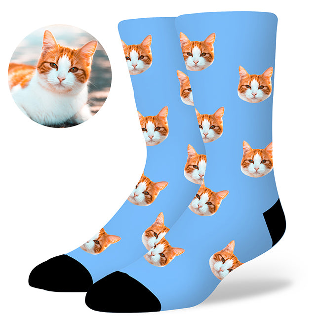 Custom Cat Socks by EverLighten