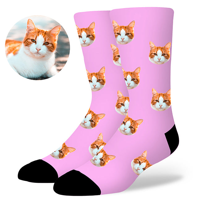 Custom Cat Socks by EverLighten
