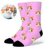 Custom Cat Socks by EverLighten