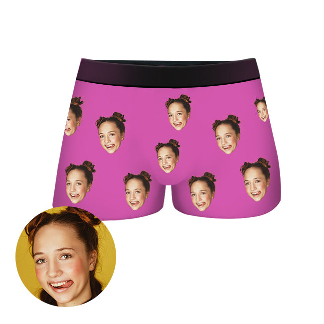 Face Hearts Custom Boxers - Personalized Boxers – Super Socks