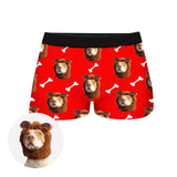 Custom Pet Face Boxer Shorts, , EverLighten