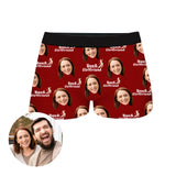 Custom Couple Face Boxer Shorts by EverLighten