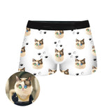 Custom Pet Face Boxer Shorts, , EverLighten